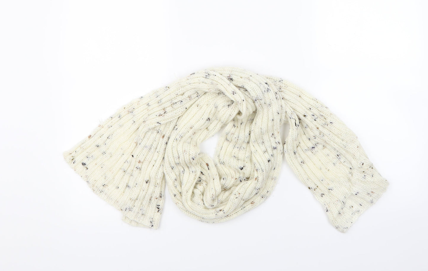 Preworn Womens White Scarf
