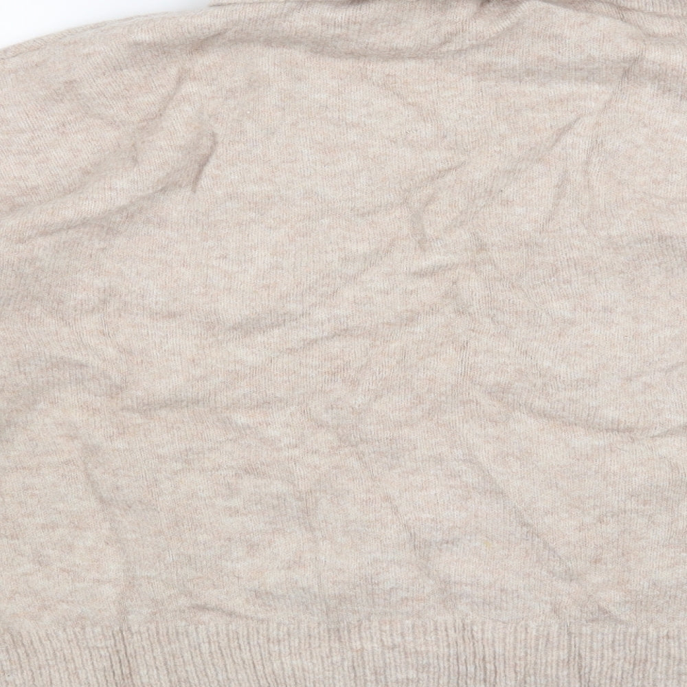 H&M Womens Beige Pullover Jumper Size M