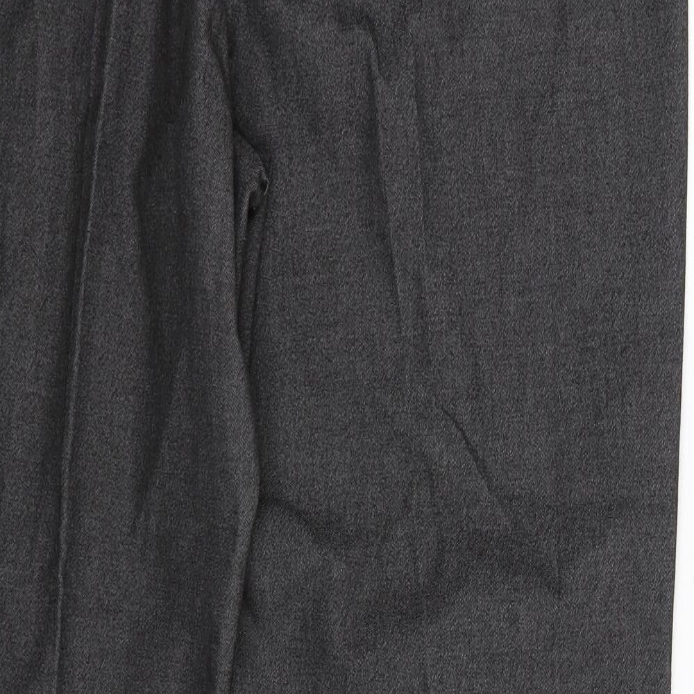 Debenhams Womens Grey Dress Pants Trousers Size 14 L29 in