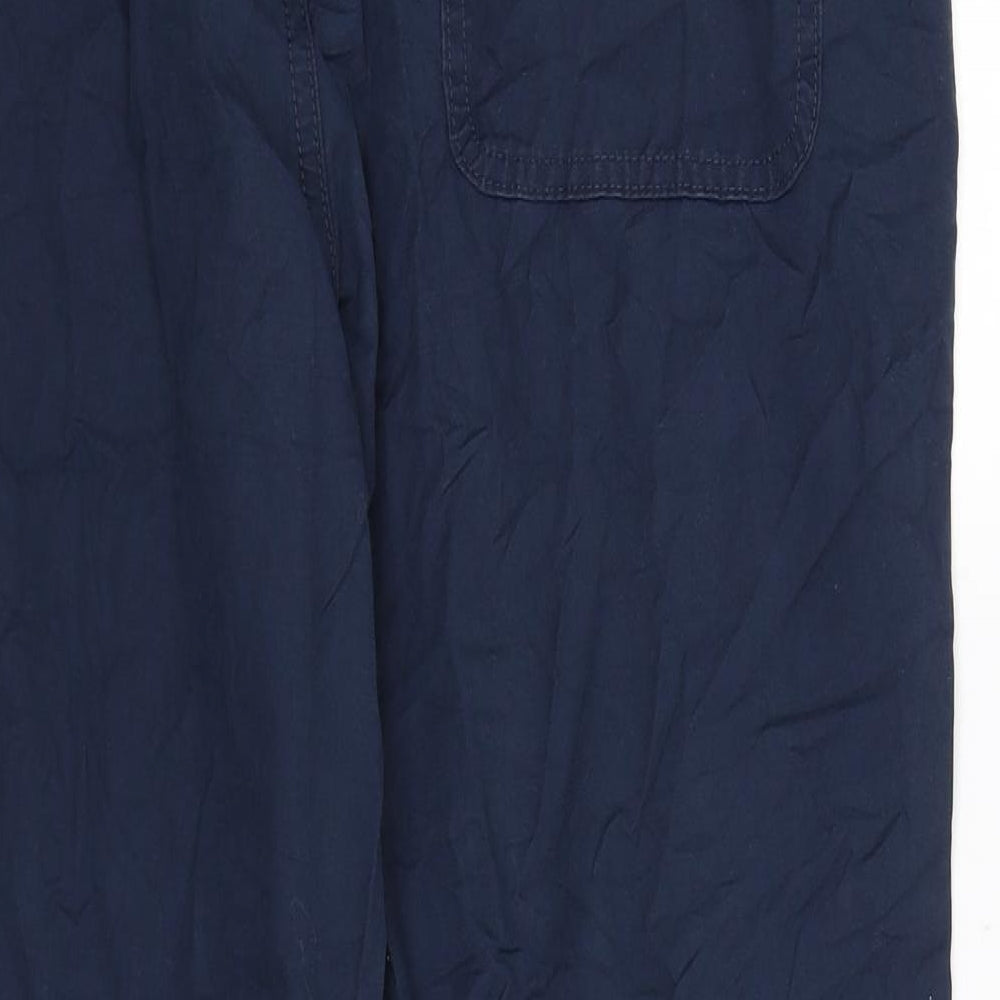 Dobber Womens Blue Chino Trousers Size 32 in L27 in