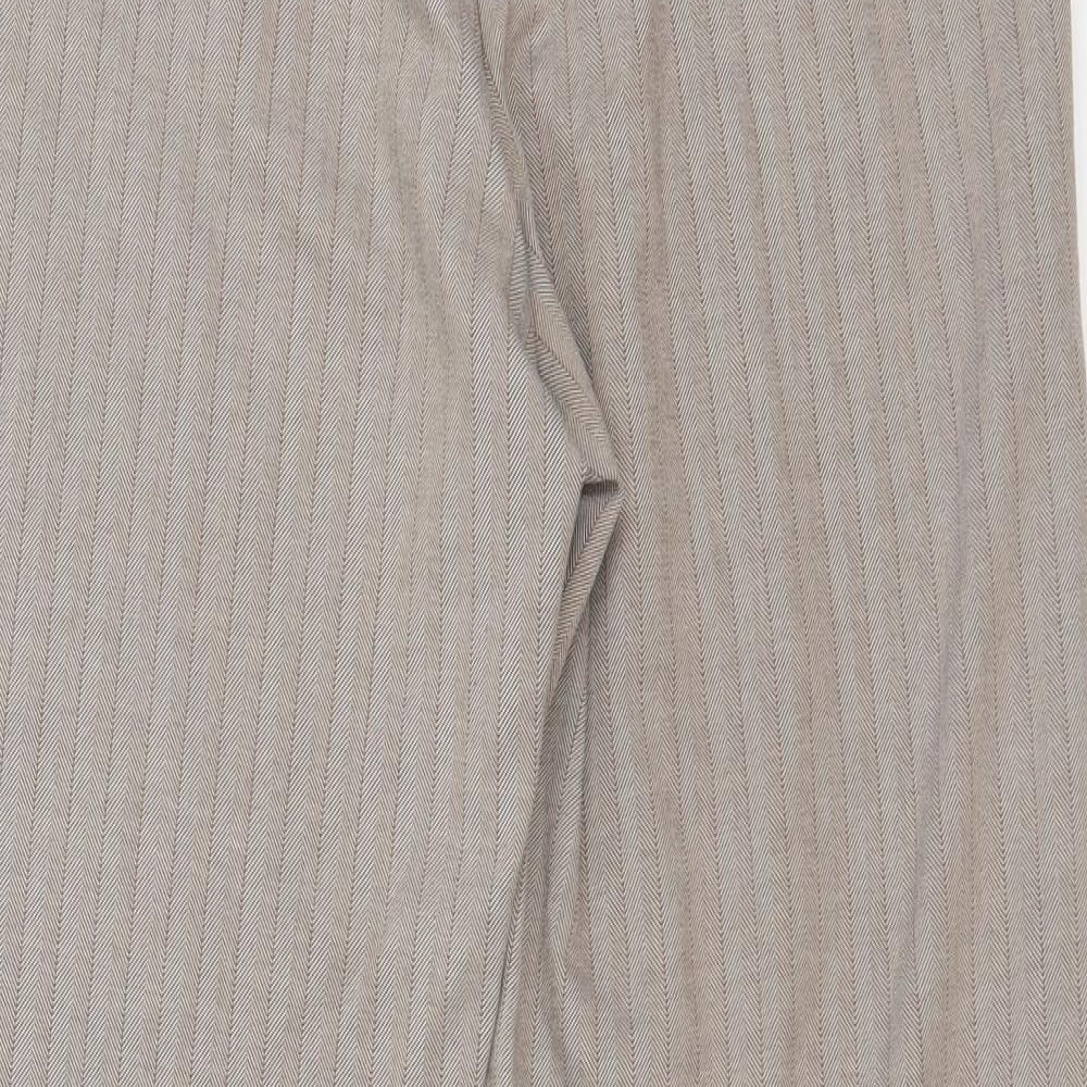 Magi Womens Beige Trousers Size 16 L26 in