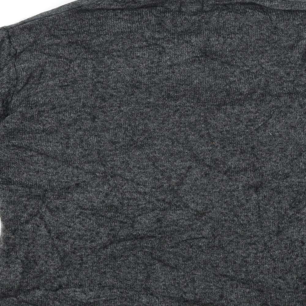H&M Mens Grey Pullover Jumper Size L