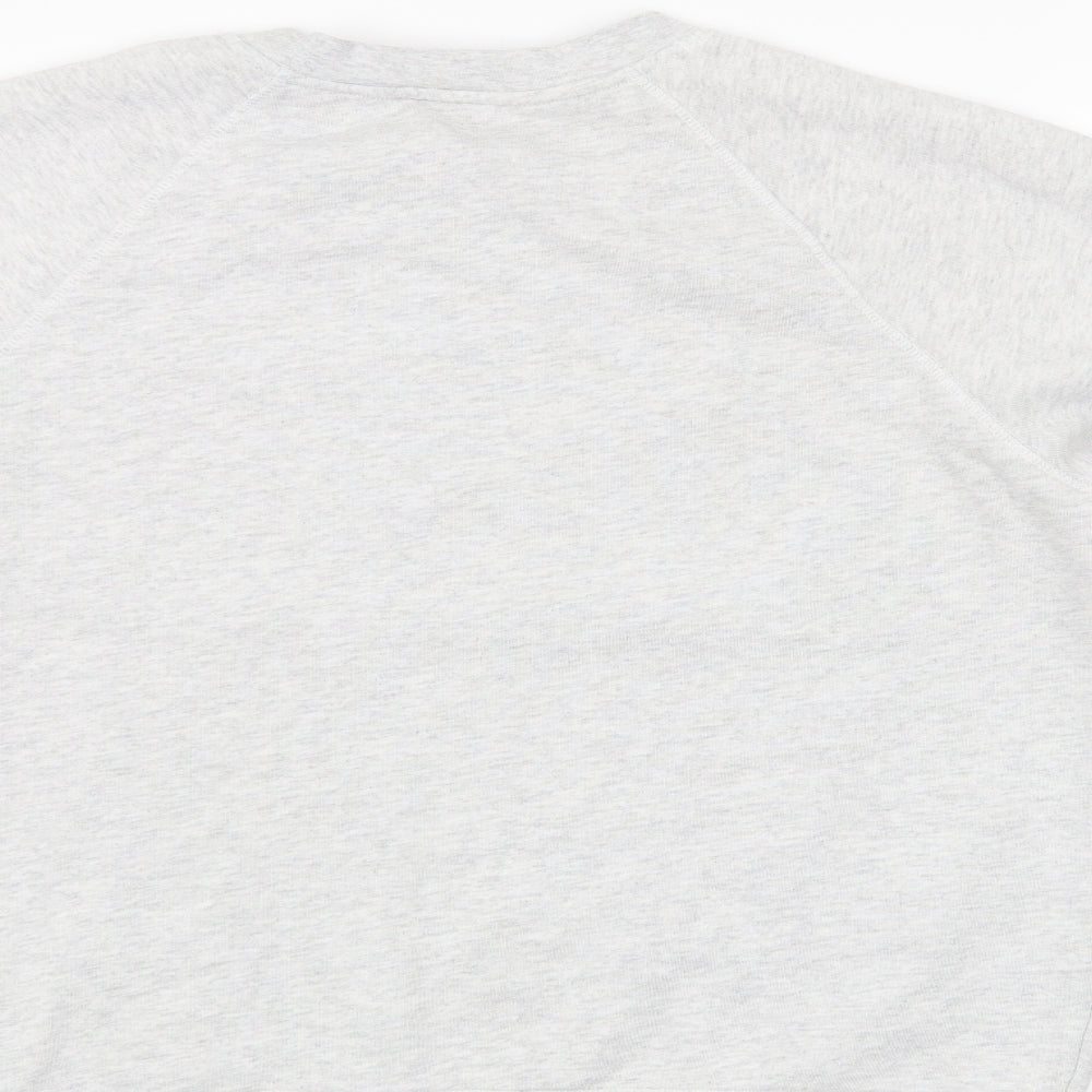 Topshop Womens Grey Pullover Sweatshirt Size 14