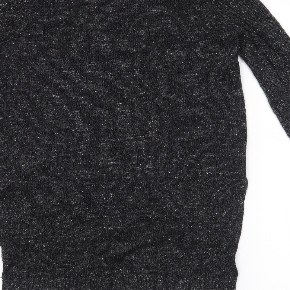 H&M Womens Grey Pullover Jumper Size XS