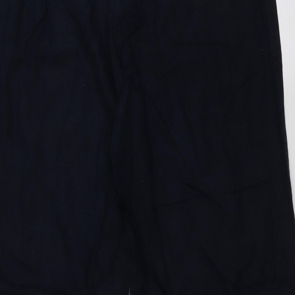 E. Womens Blue Trousers Size 16 L26.5 in