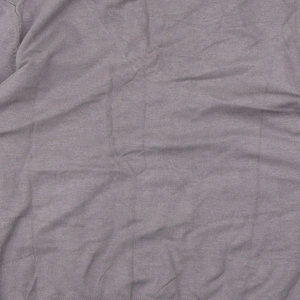 Marks & Spencer Womens Purple Knit Pullover Jumper Size 14