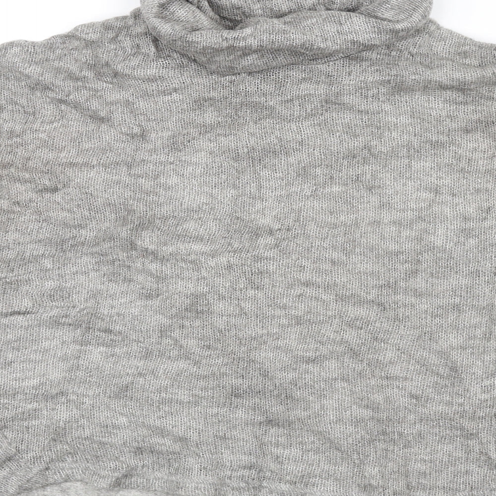 Atmosphere Womens Grey Knit Basic T-Shirt Size S