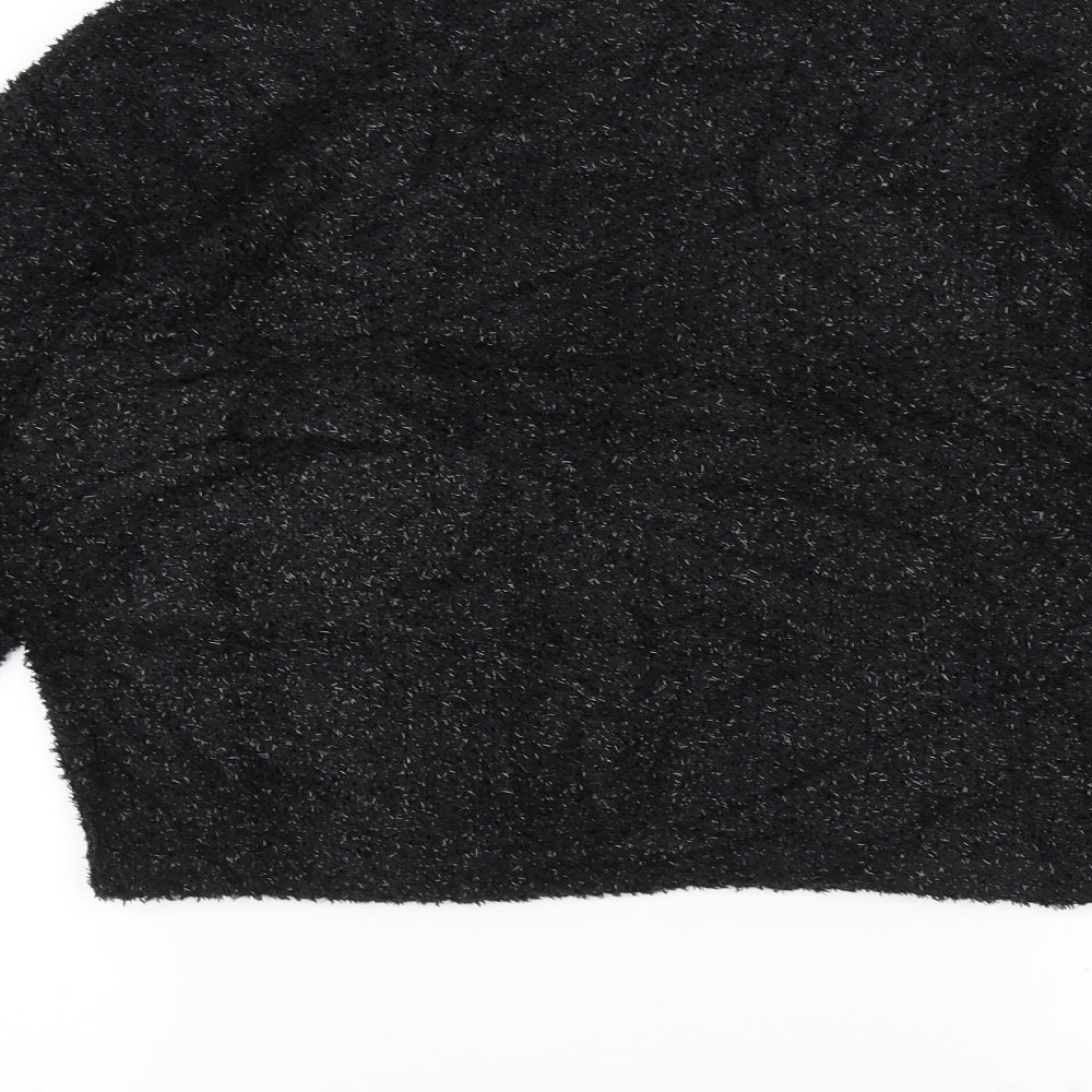 H&M Womens Black Pullover Jumper Size S