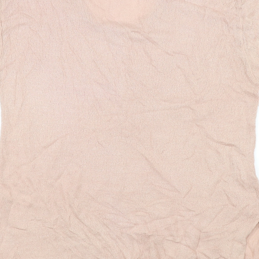 BHS Womens Pink Pullover Jumper Size 14