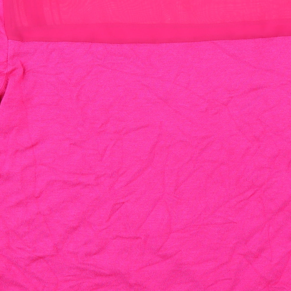 Per Una Womens Pink Pullover Jumper Size 12