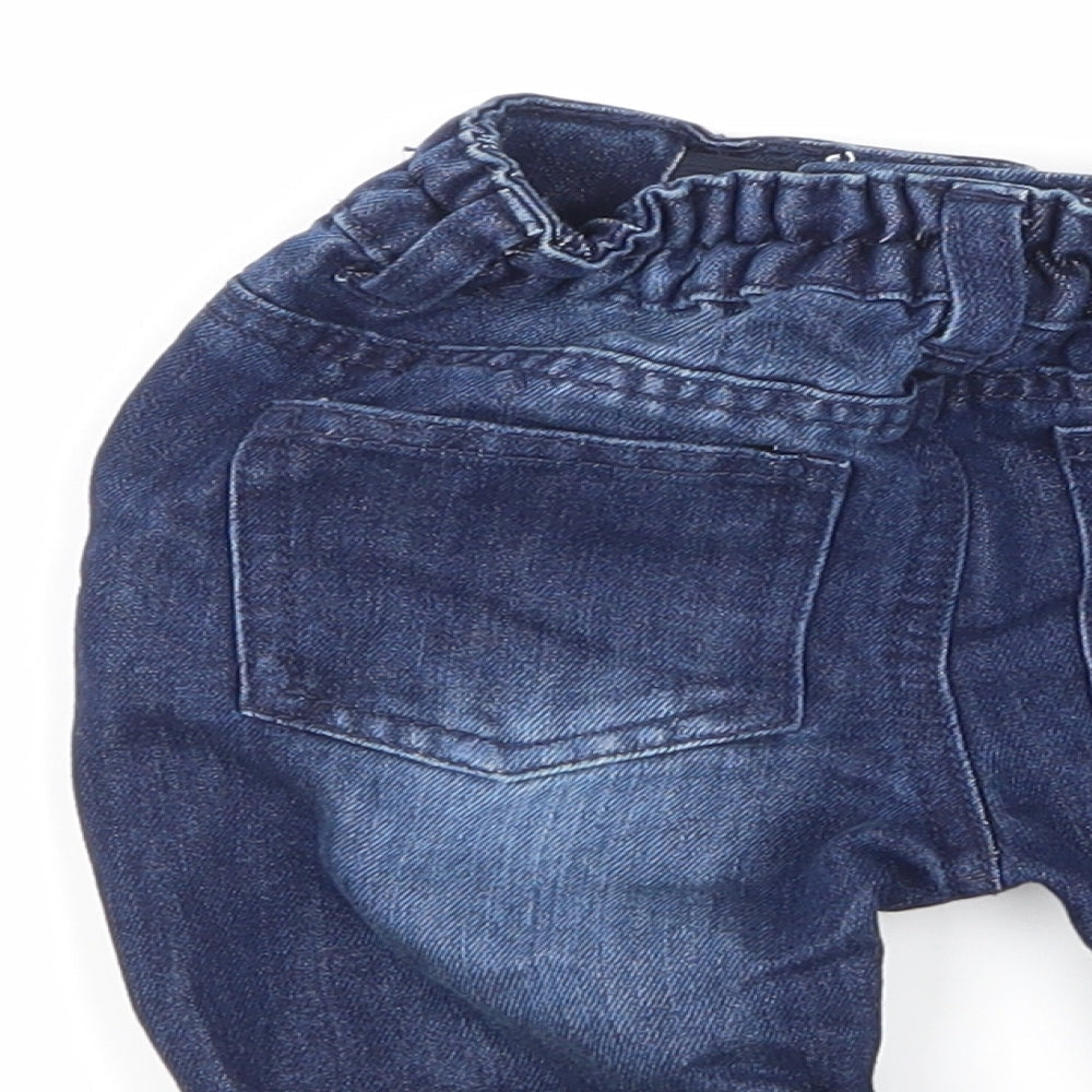 Primark Boys Blue Denim Cropped Jeans Size 12-18 Months