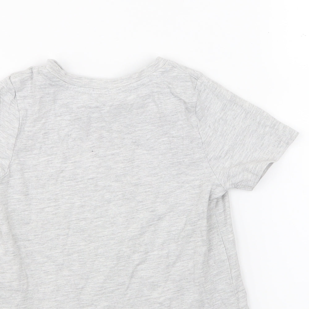 George Boys Grey Basic T-Shirt Size 2-3 Years
