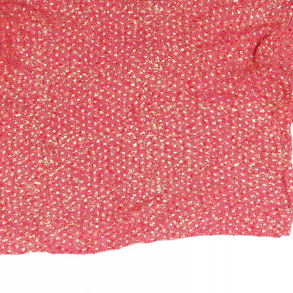 H&M Womens Pink Pullover Jumper Size M