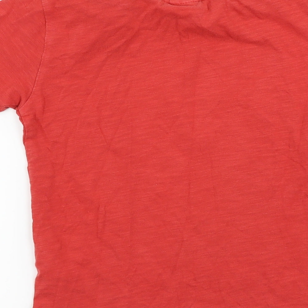 NEXT Boys Red Basic T-Shirt Size 4 Years - marvel iron man