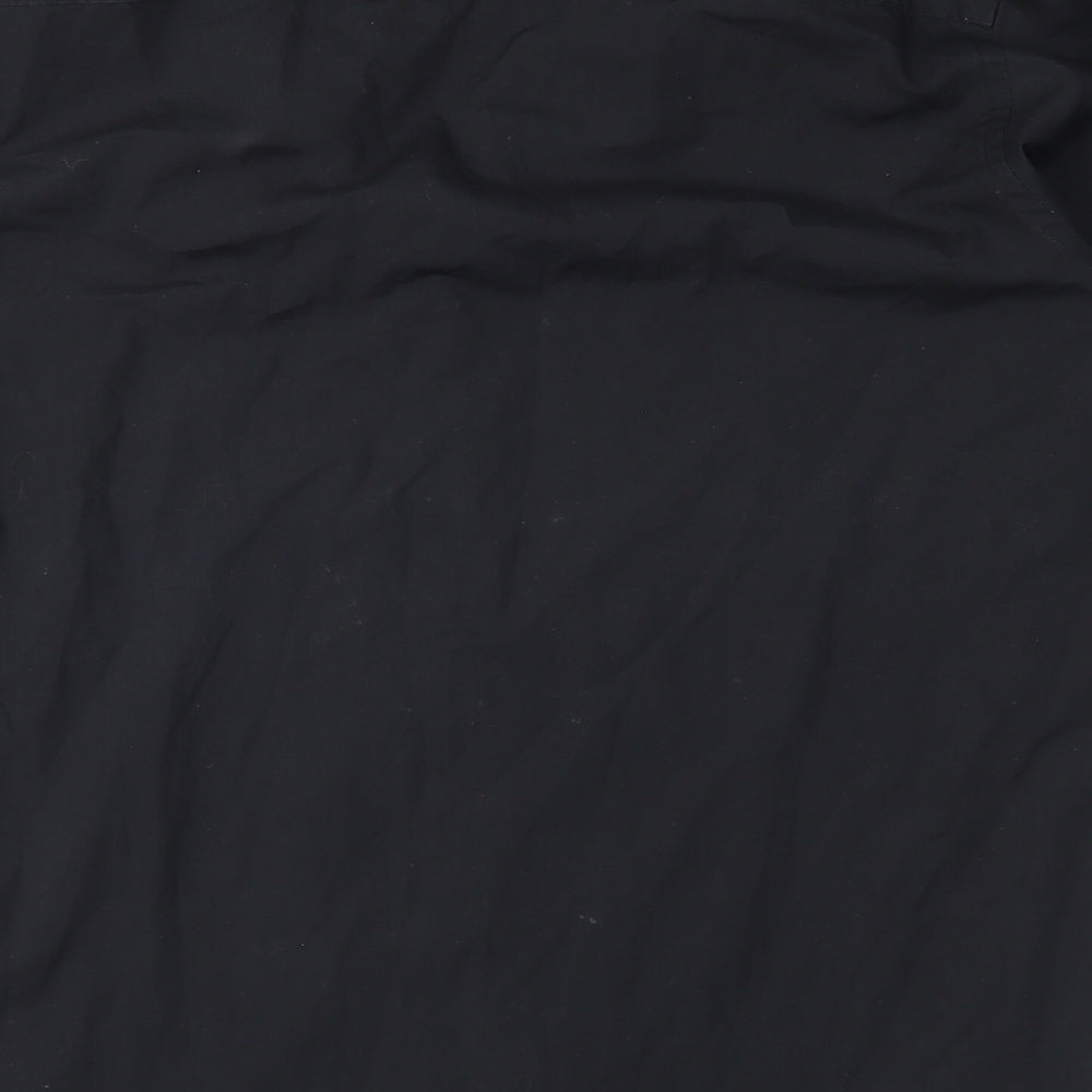 Cedarwood State Mens Black Button-Up Size 15