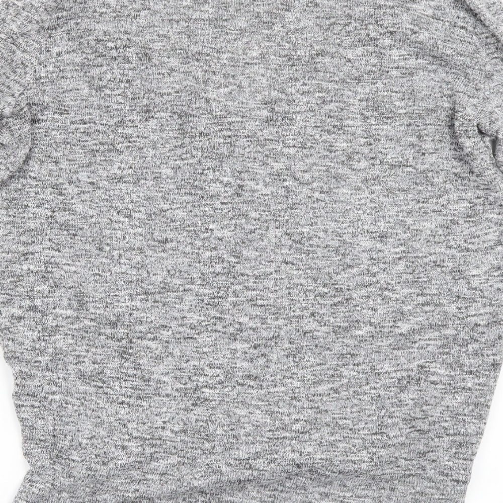 River Island Womens Grey Basic T-Shirt Size 8