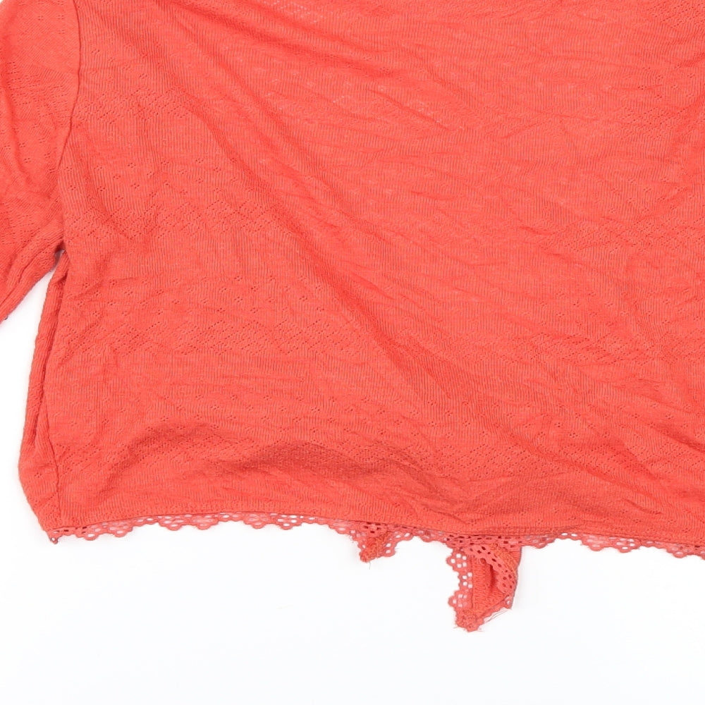 EAST Womens Orange Pullover Jumper Size 10