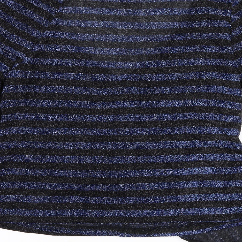 Zara Womens Blue Pullover Jumper Size M