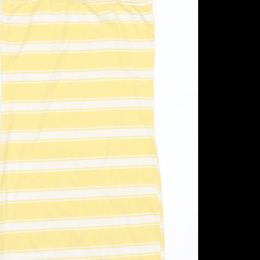 SheIn Girls Multicoloured Striped Basic Tank Size 8-9 Years