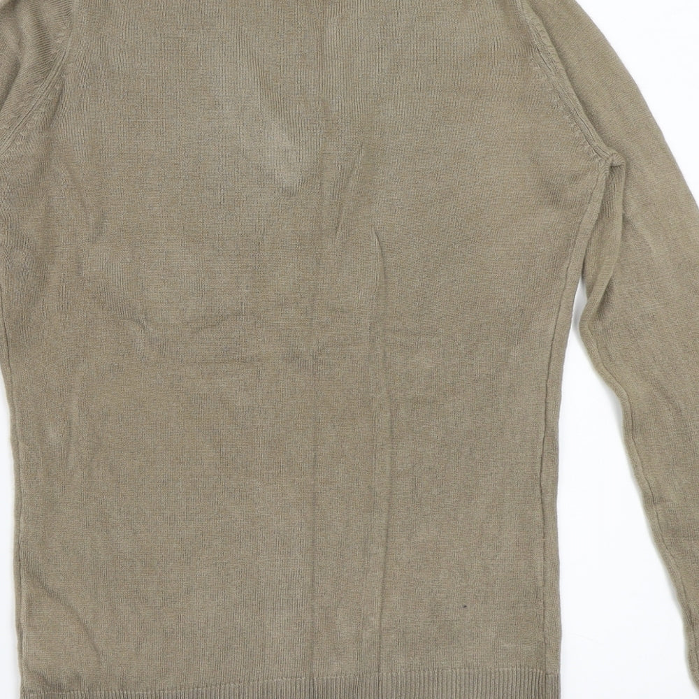 Atmosphere Womens Beige Pullover Jumper Size 8