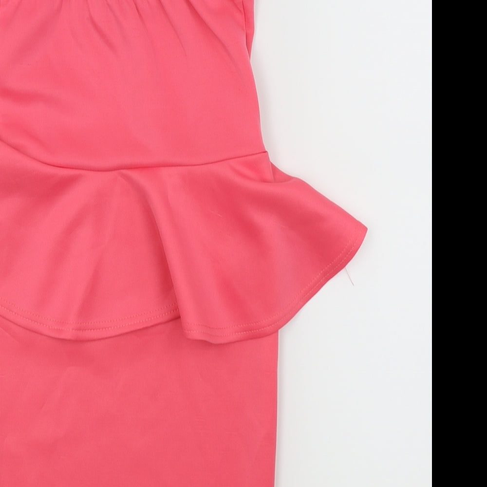 Head Girl Womens Pink Fit & Flare Size 8