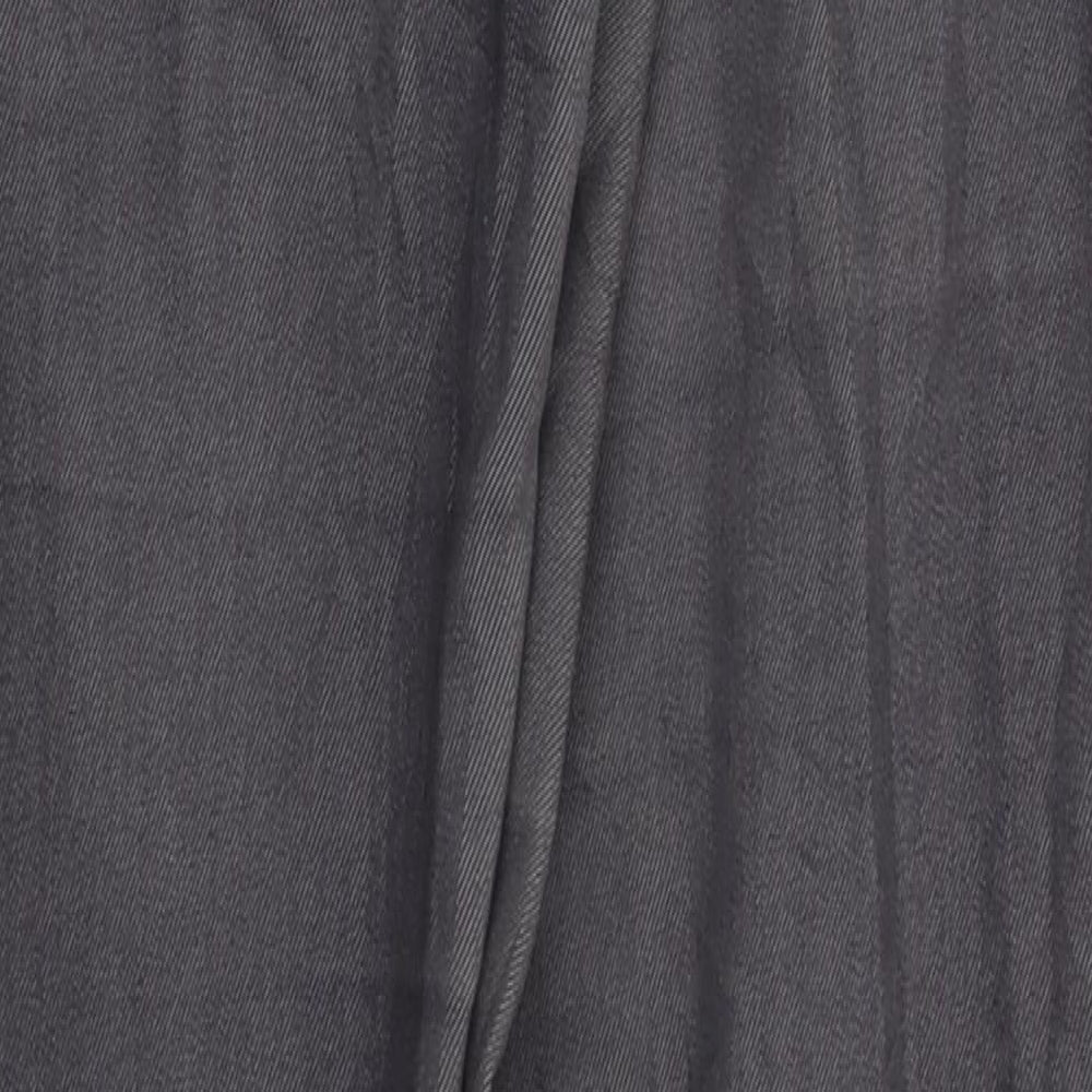H&M Womens Grey Skinny Jeans Size 8 L29 in