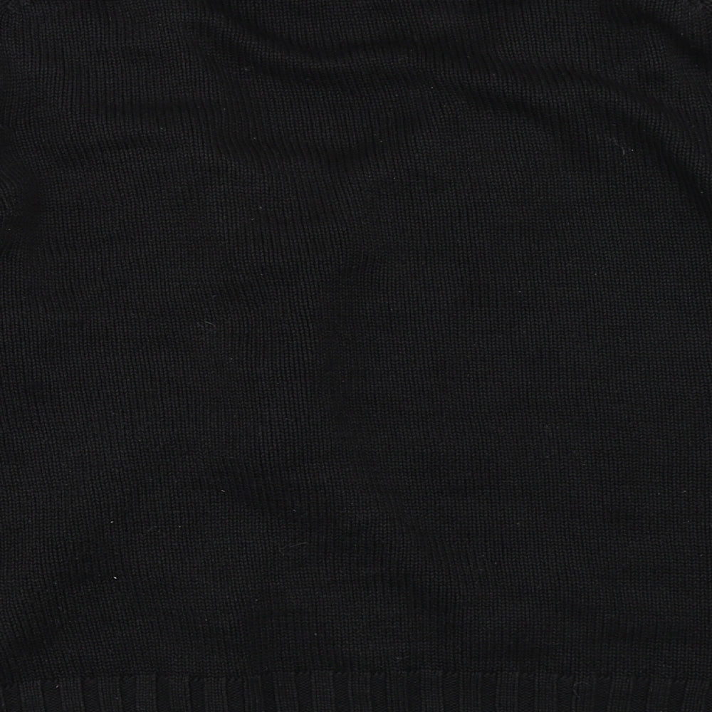 Hope N' Life Womens Black Full Zip Jumper Size L