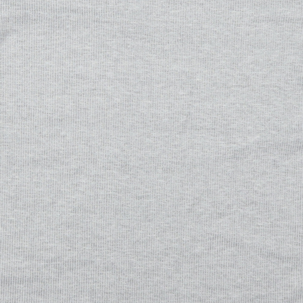 Preworn Womens Grey Basic T-Shirt Size XL