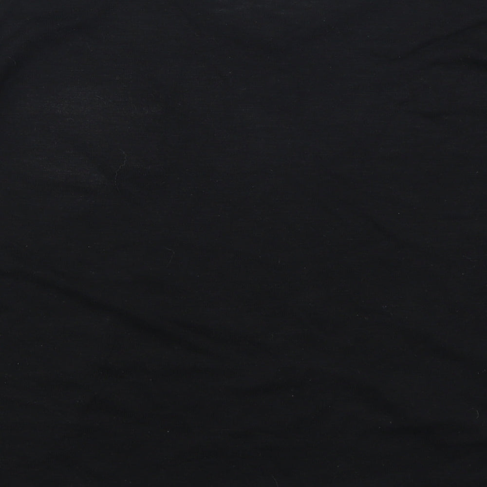 Atmosphere Womens Black Basic T-Shirt Size 12
