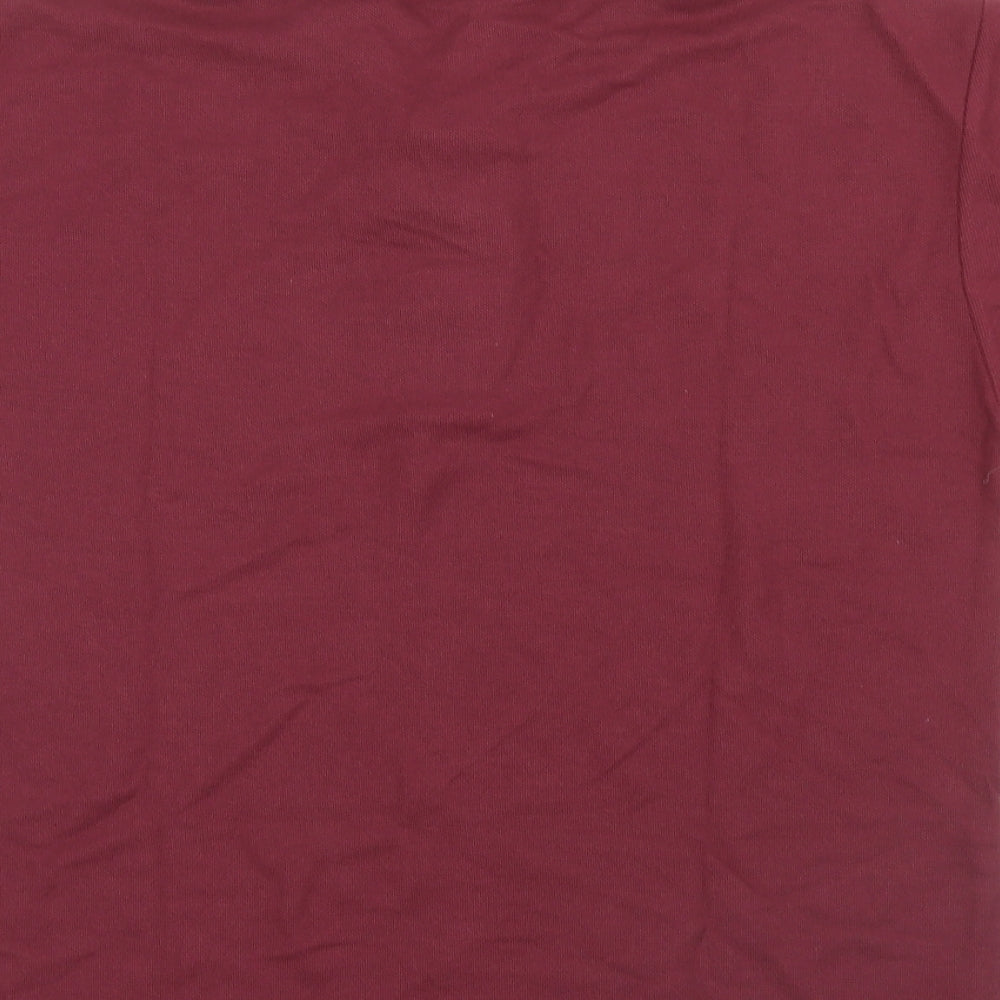 JERZEES Womens Purple Basic Polo Size XS