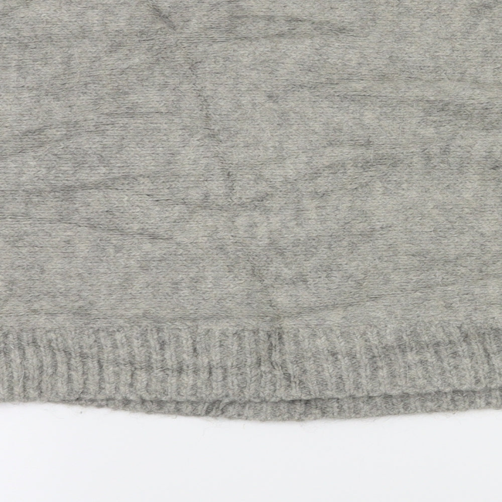 H&M Womens Grey Pullover Jumper Size S