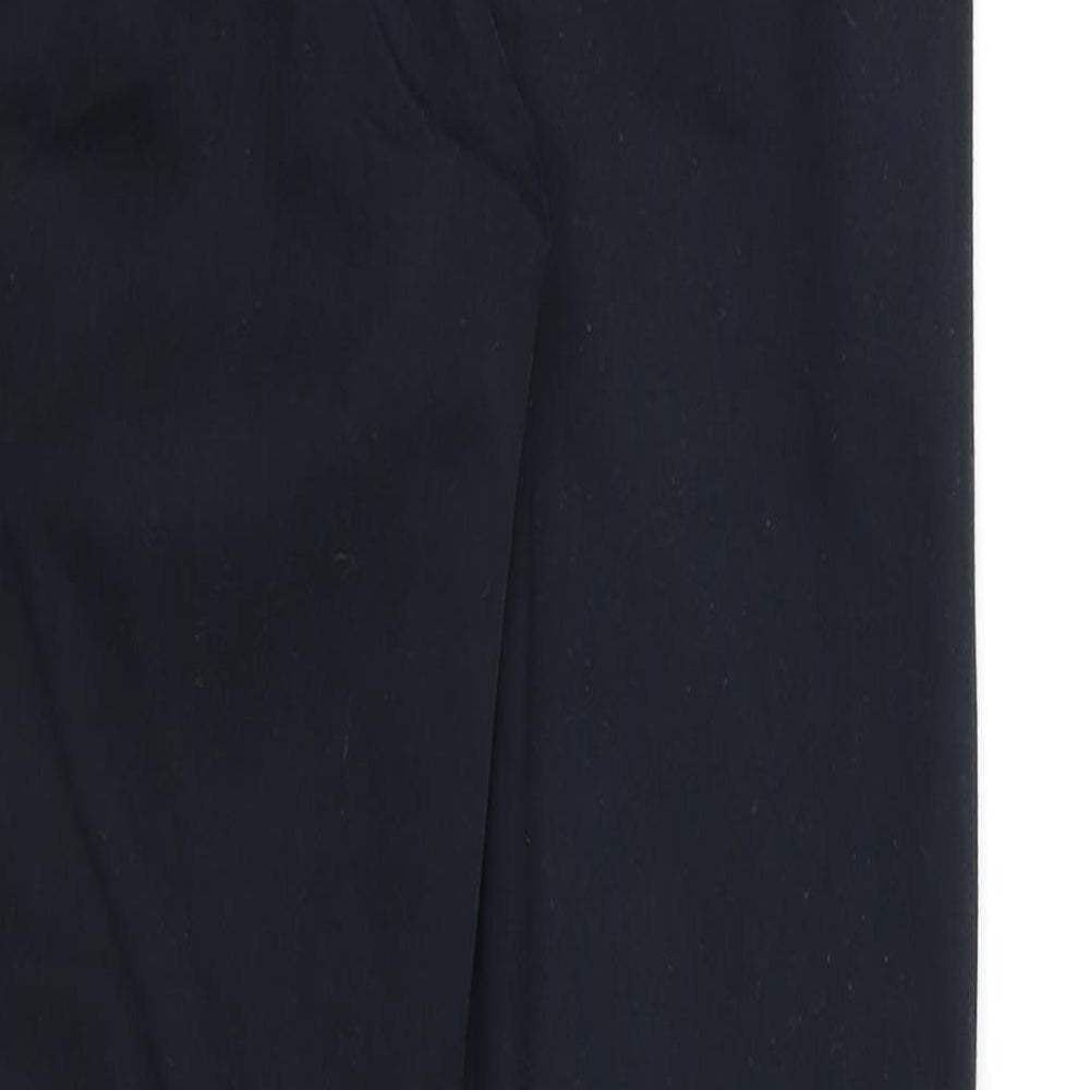 Marks & Spencer Womens Black Trousers Size 8 L26 in