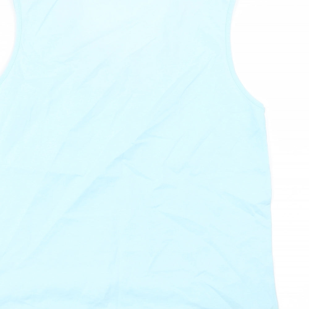 Preworn Womens Blue Jersey Basic Tank Size 10