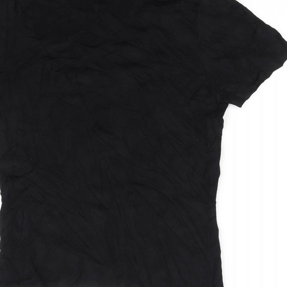 Anne rose Womens Black Pullover Jumper Size M
