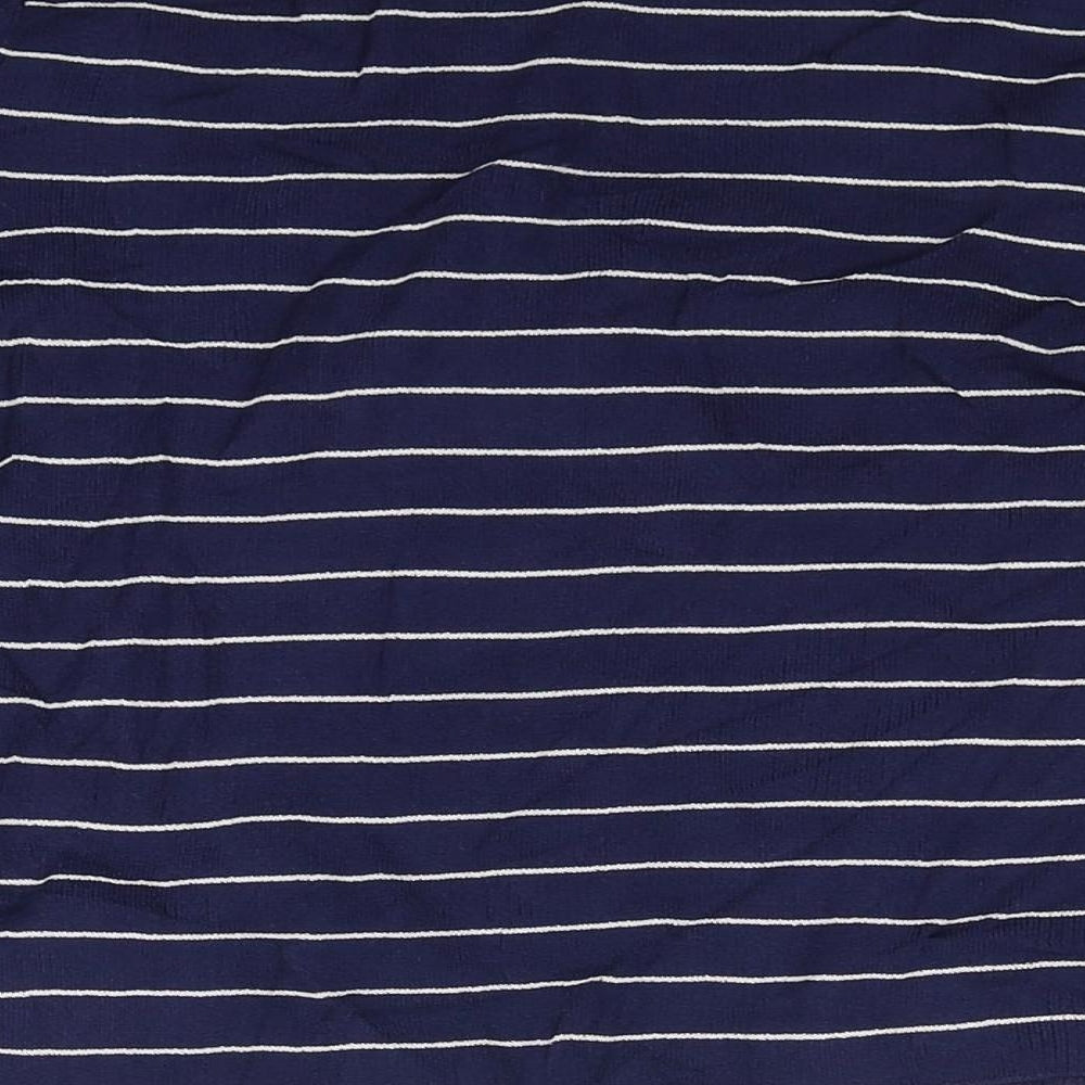 ASOS Womens Blue Striped Pullover Jumper Size 8