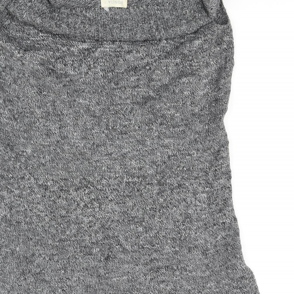 Bonita Womens Grey Vest Jumper Size S