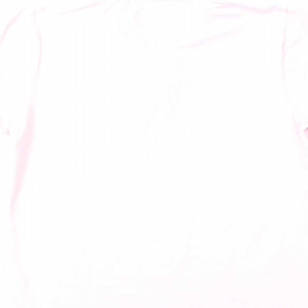 Easy Mens Pink Polo Size L