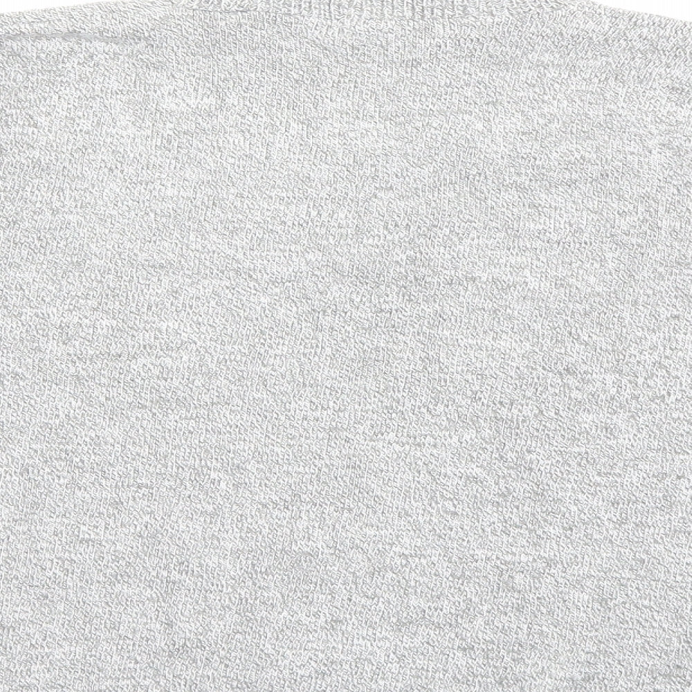 Pure & Natural Womens Grey Knit Pullover Jumper Size M