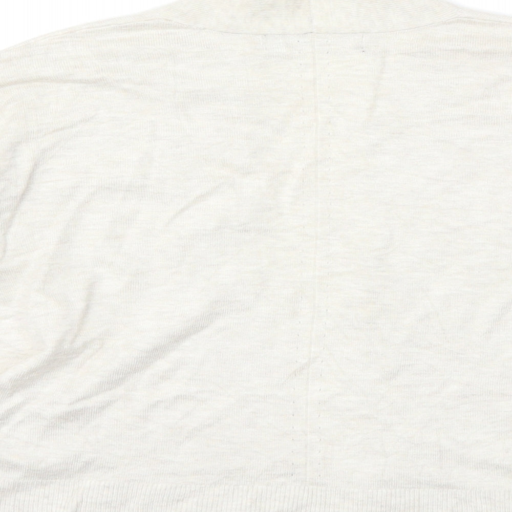 George Womens Beige Knit Cardigan Jumper Size 10