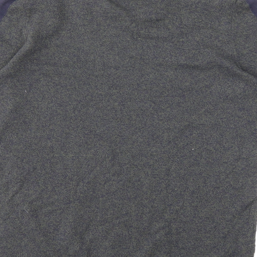 Marks & Spencer Mens Grey Knit Pullover Jumper Size XS