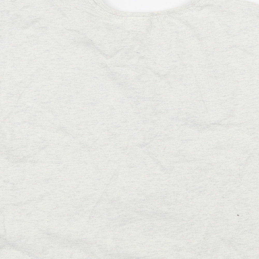 NEXT Girls Green Jersey Basic T-Shirt Size 3-4 Years - I Have Super Powers