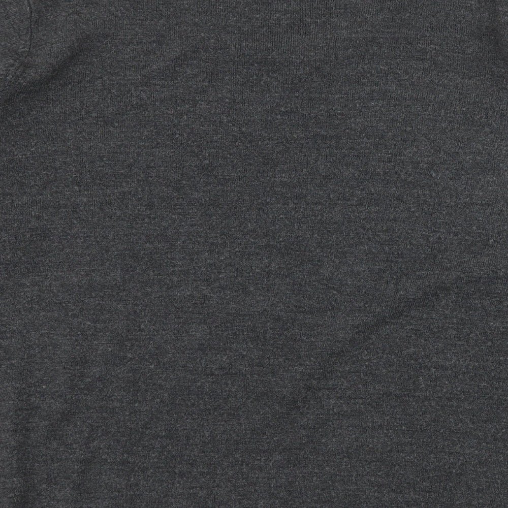 Marks & Spencer Mens Grey Knit Pullover Jumper Size L