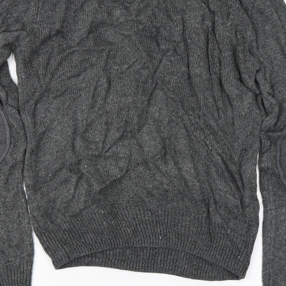 Cedarwood State Mens Grey Pullover Jumper Size S