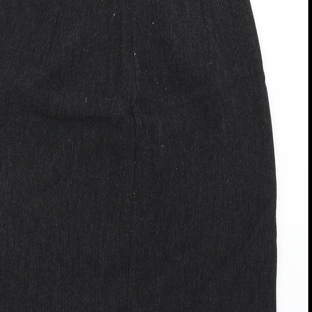 St Michaels Womens Grey Straight & Pencil Skirt Size 10