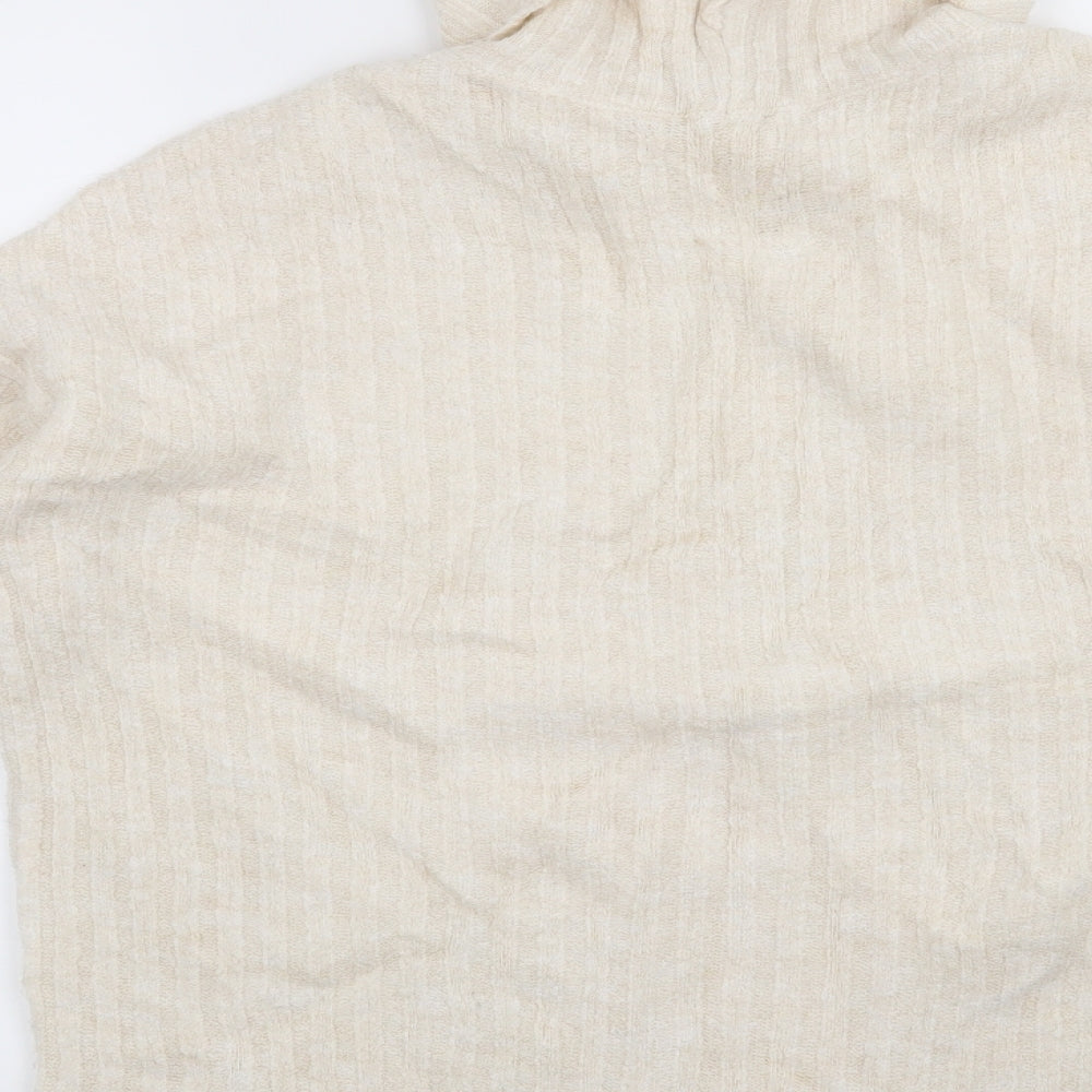 F&F Womens Beige Pullover Jumper Size 12