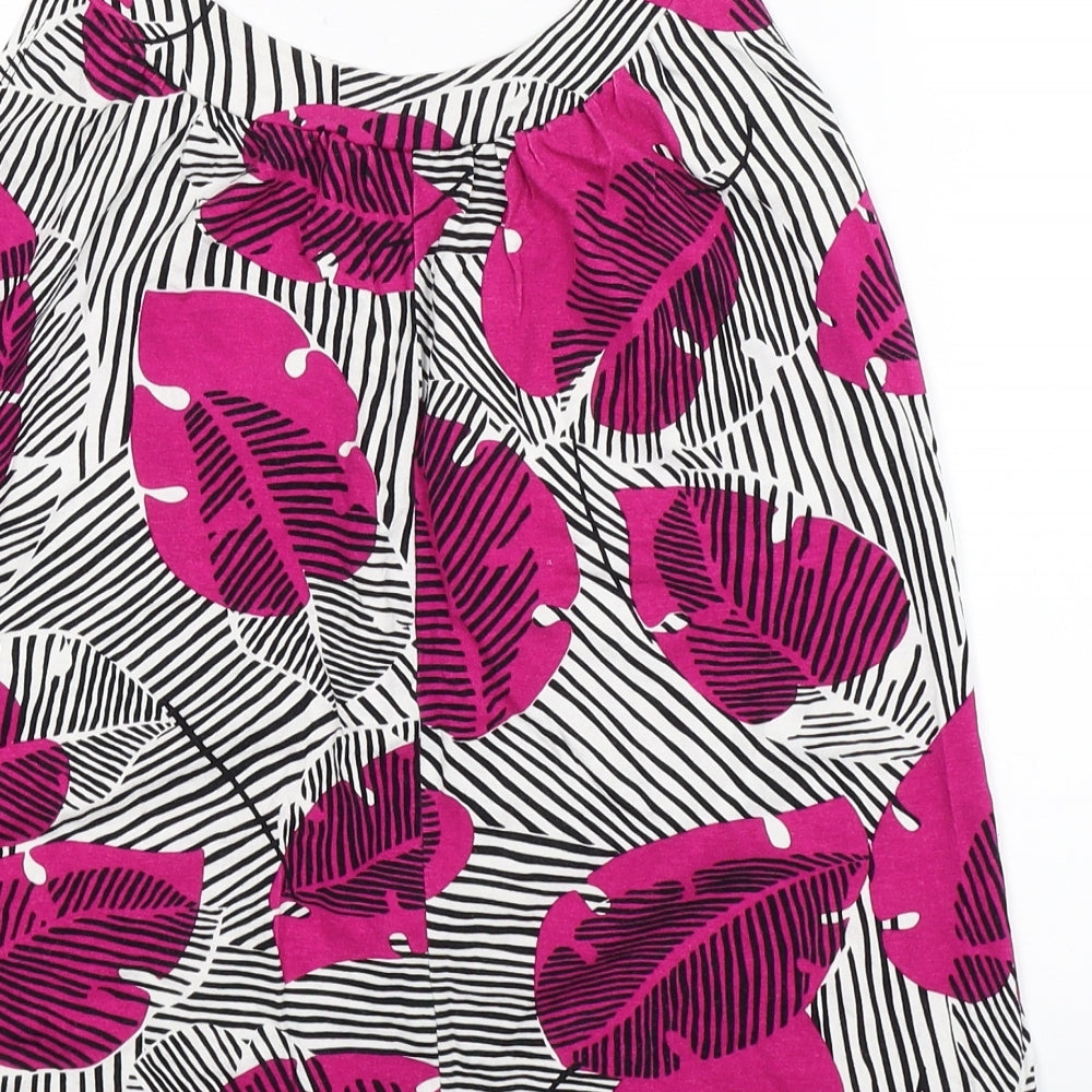 Wallis Womens Multicoloured Floral Basic Tank Size 10