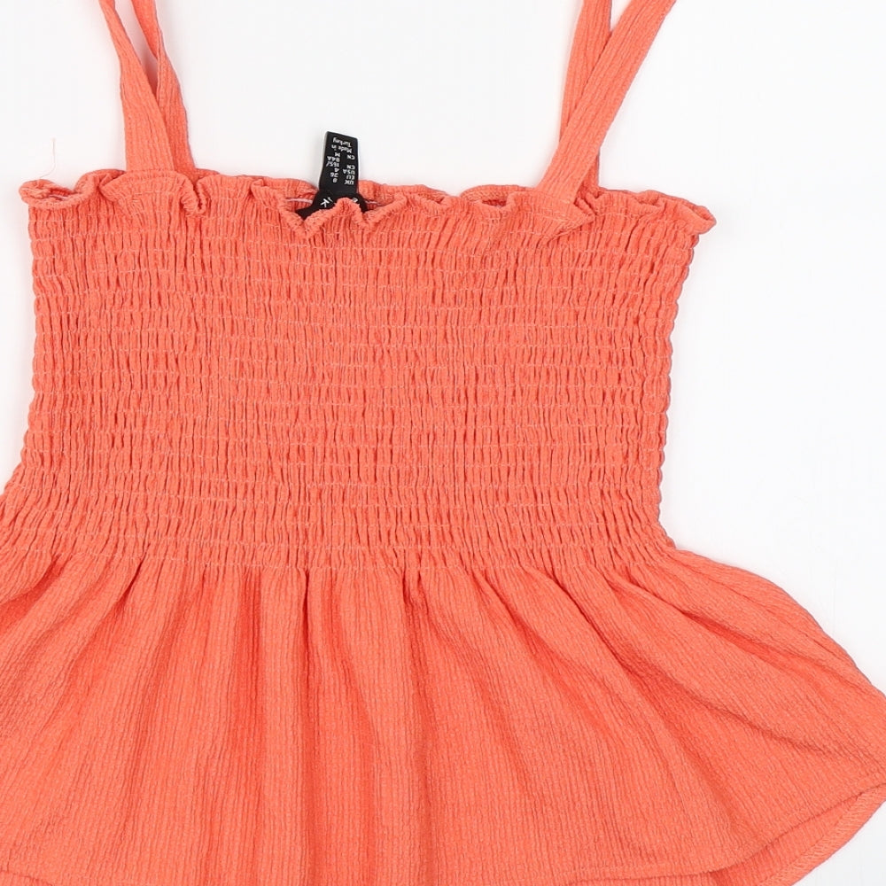 New Look Womens Pink Camisole Tank Size 8