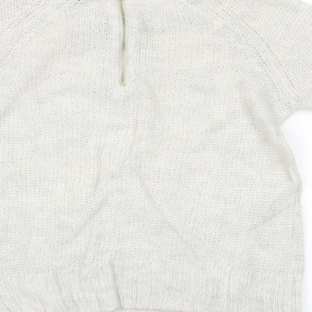 H&M Womens Grey Pullover Jumper Size S