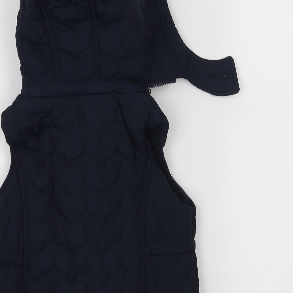 Gap Girls Blue Jacket Waistcoat Size 3 Years