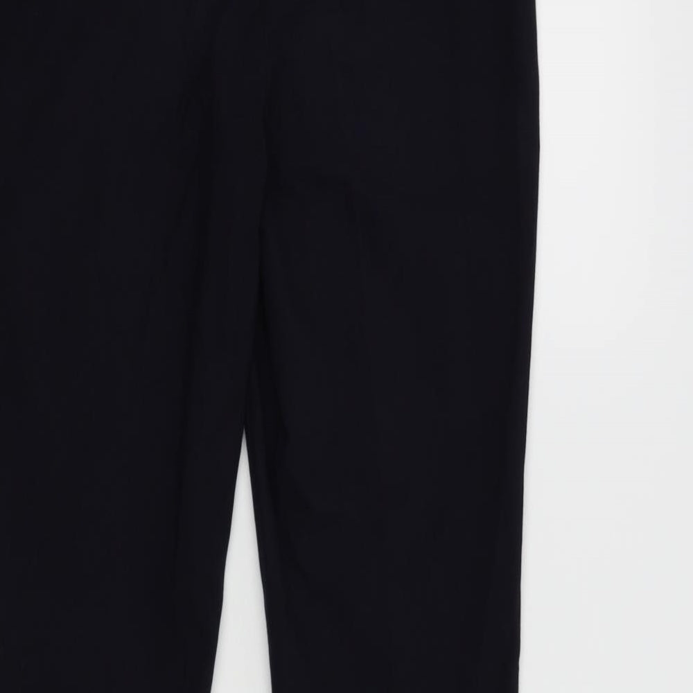 David Luke Womens Blue Trousers Size S L26 in